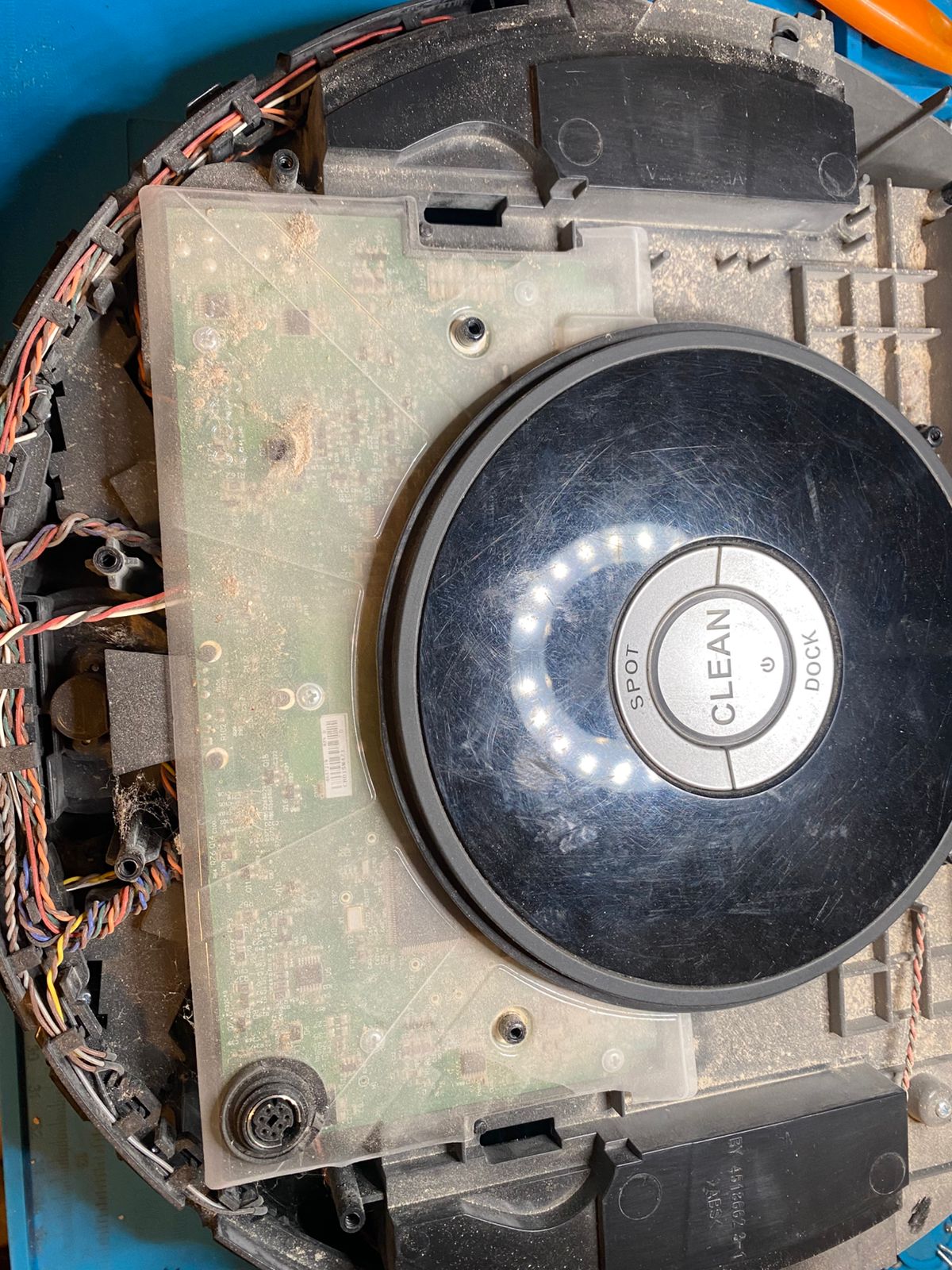 iRobot Roomba — apertura y diagnóstico visual