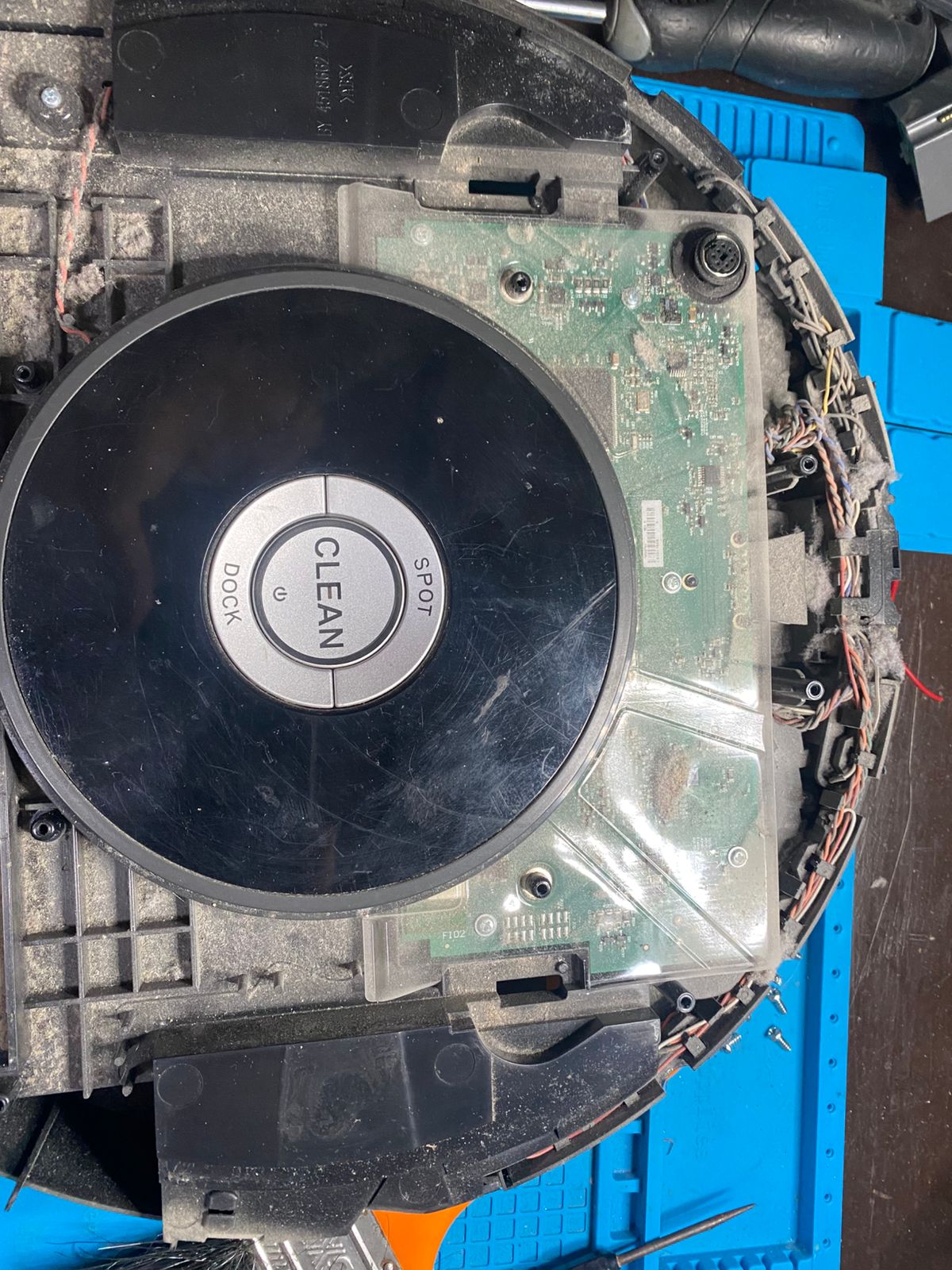 iRobot — diagnóstico de sensor de impacto