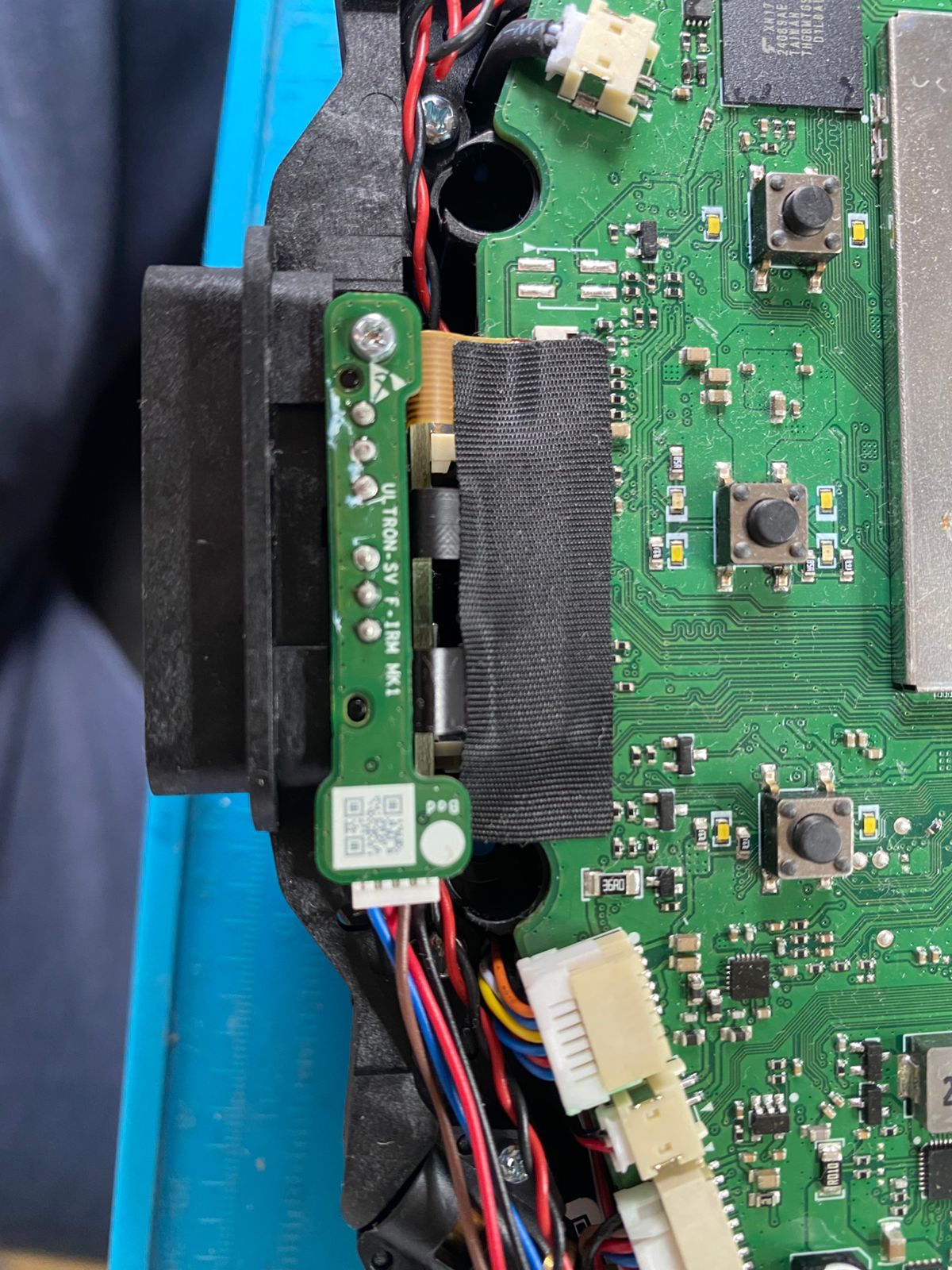 Módulo sensor — reemplazo de flex ribbon